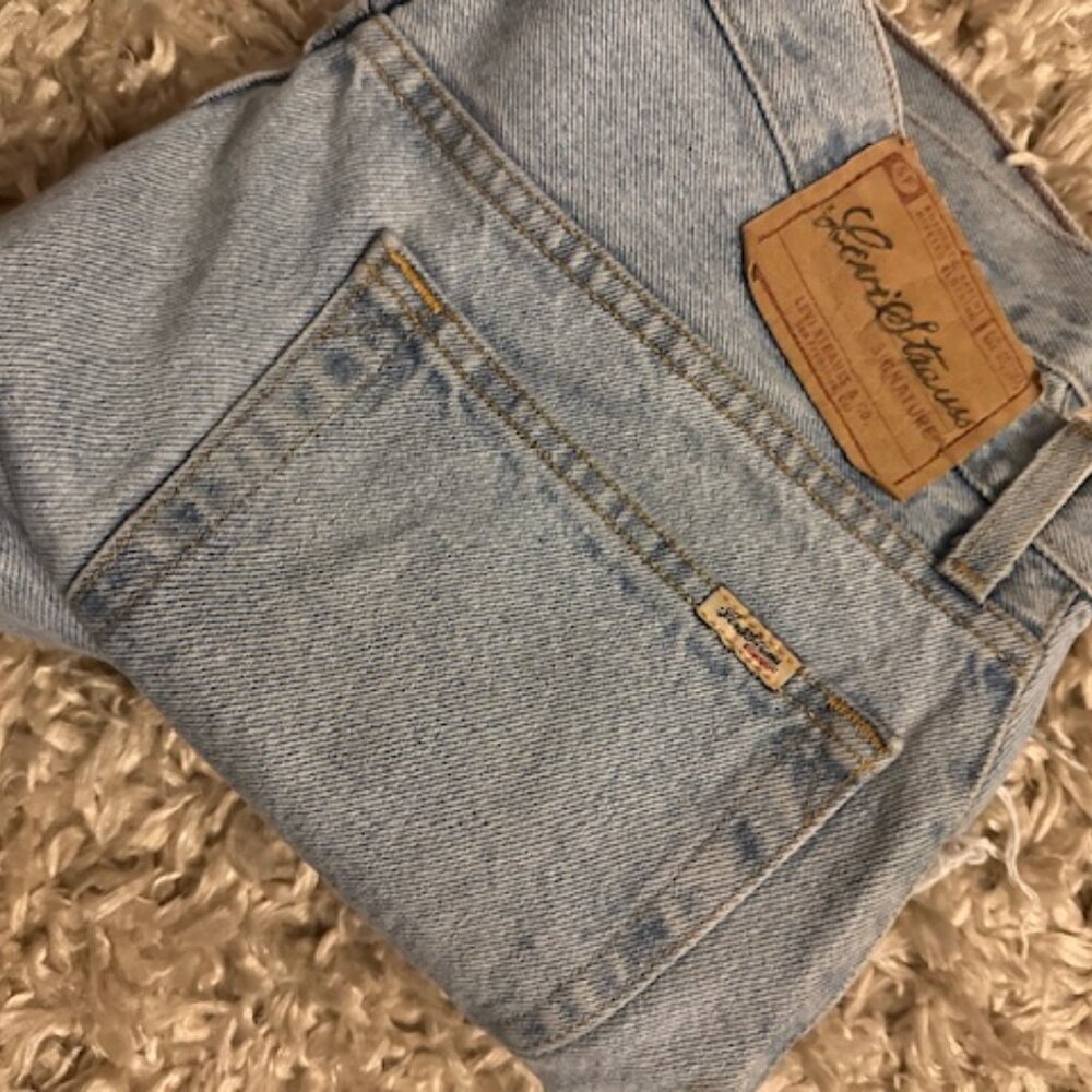 Levi Strauss Vintage Shorts cut offs 34